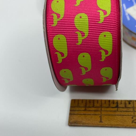 Ribbon lot gift wrap crafting scrapbooking assorted colors and patterns - Picture 2 of 13